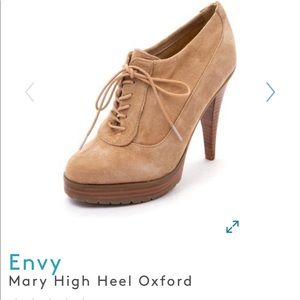 Envy Mary High Heel Oxford